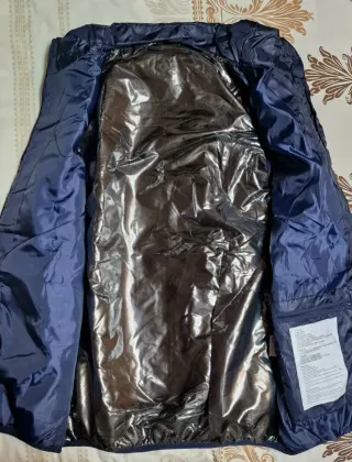 Chaleco Calefactable Azul Talla L