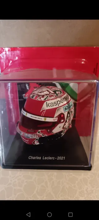 Casco F1 Charles Leclerc Imola 2021