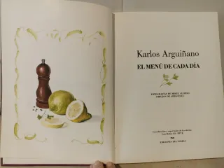 Karlos Arguinano El Menu De Cada Dia (Ediciones...