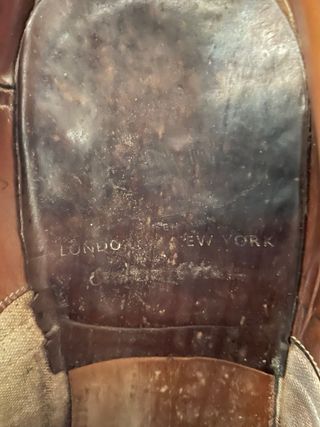 Scarpe Church's uomo anni '60 marroni. in ordine