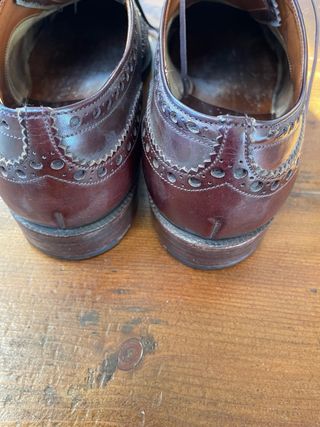 Scarpe Church's uomo anni '60 marroni. in ordine