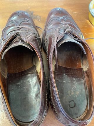 Scarpe Church's uomo anni '60 marroni. in ordine