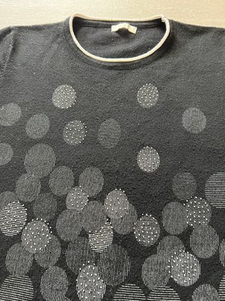 Maglia invernale donna a pois-stile natalizio