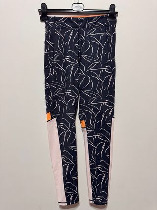 Conjunto Deportivo Roxy Azul y naranja pastel