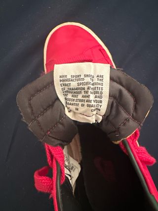 Zapatillas Nike Mujer Rojas