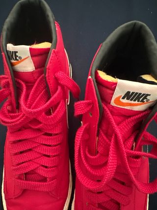 Zapatillas Nike Mujer Rojas