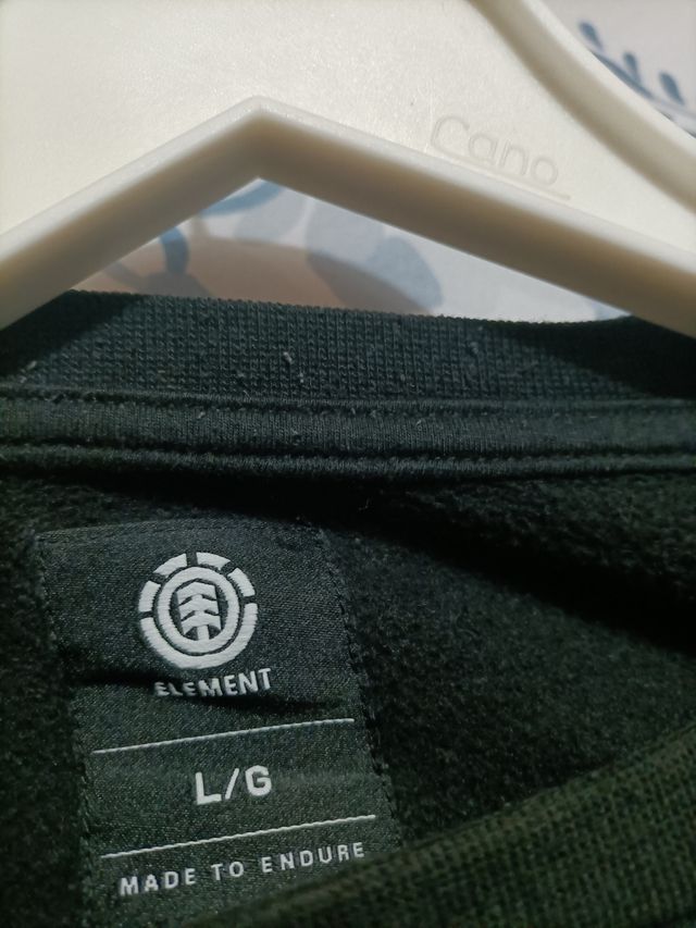 Sudadera Element Hombre Talla L