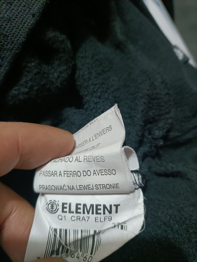 Sudadera Element Hombre Talla L