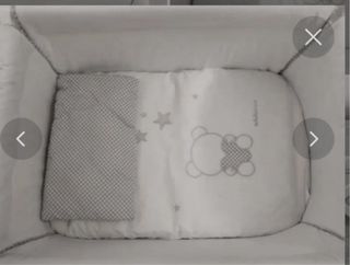 Minicuna y juegos de sábanas