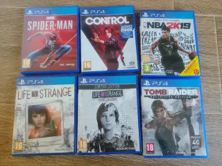 PS4 500GB + 2 Mandos + 6 Juegos