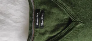 Jersey Massimo Dutti cuello pico hombre Talla M