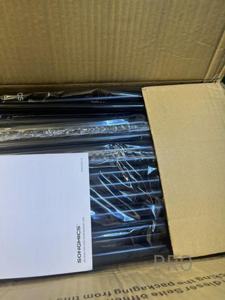 Guardaroba in Tessuto Grigio SONGMICS