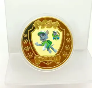 Moneda coleccionable Paw Patrol