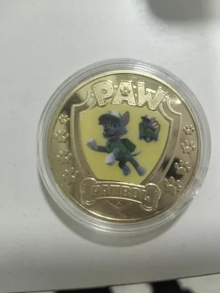 Moneda coleccionable Paw Patrol