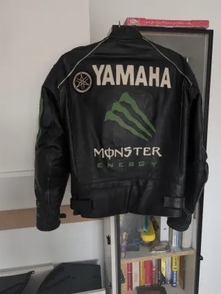 Chaqueta Moto Yamaha Monster Negra