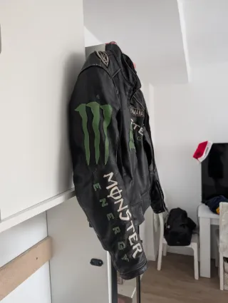 Chaqueta Moto Yamaha Monster Negra