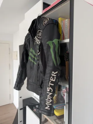 Chaqueta Moto Yamaha Monster Negra