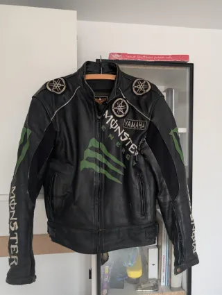 Chaqueta Moto Yamaha Monster Negra