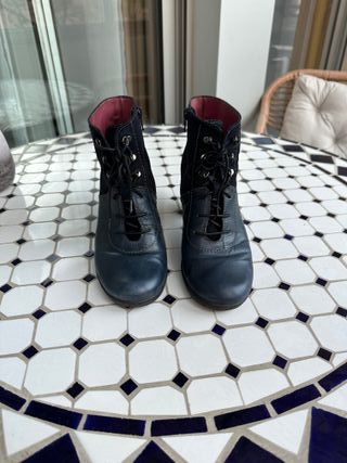 Botines Hispanitas Azul Talla 38