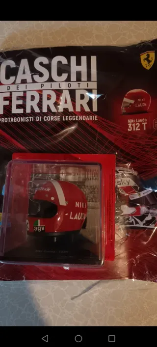 Casco F1 Niki Lauda Scuderia Ferrari