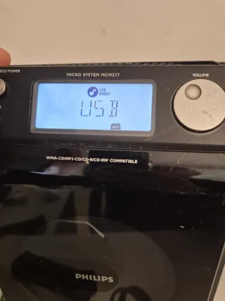 Philips Hi-Fi CD/MP3 Nero