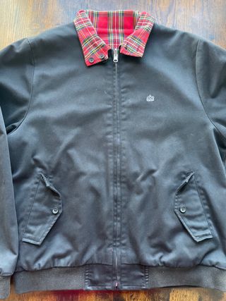 Chaqueta Harrington Merc Negra