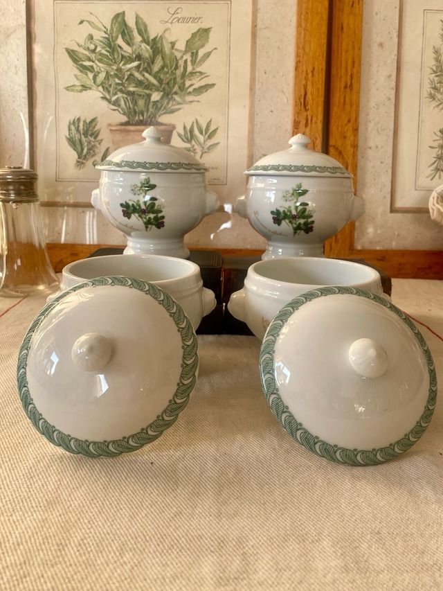 4 terrinas individuales Tognana con tapa –