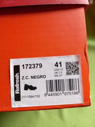 Zapatos Refresh Mujer Negros