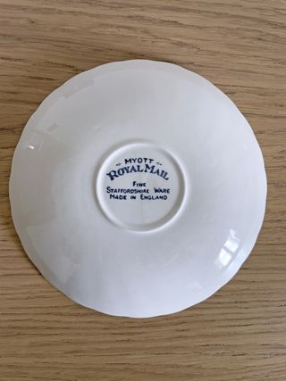 Myott Royal Mail piatto vintage Fine Staffordshire