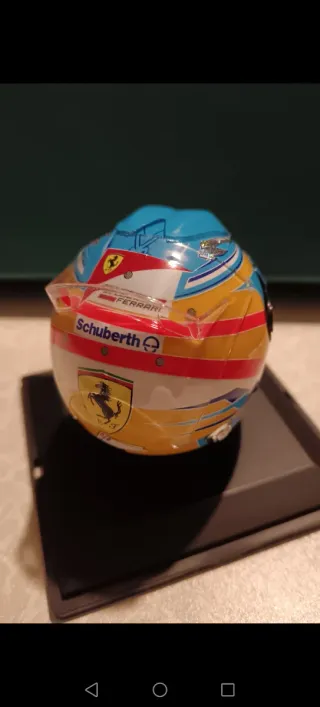 Casco F1 Fernando Alonso Scuderia Ferrari