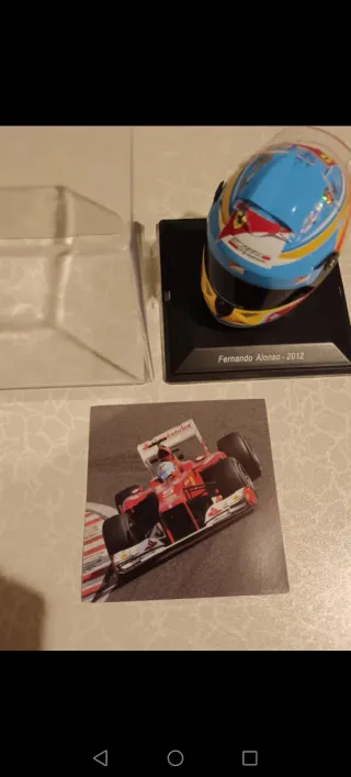 Casco F1 Fernando Alonso Scuderia Ferrari