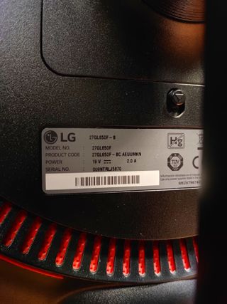 MONITOR 27 Gaming IPS 165hz G-SYNC 1ms HDR GL650F