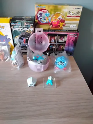 Lotto figure Pokemon Re-Ment, T-Arts, Bandai