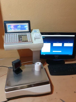 Balanza Epelsa con ticket y escáner GARANTIA