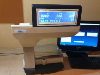 Balanza Epelsa con ticket y escáner GARANTIA