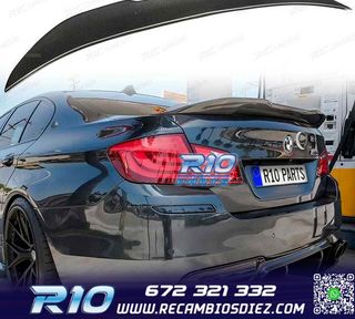 ALERON SPOILER BMW F10 10- LOOK PSM CARBONO