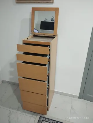 Cómoda Malm 6 cajones Ikea