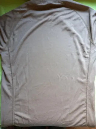 Camiseta técnica manga larga beige