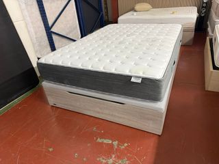 CANAPÉ Y COLCHON FLEX NIMBUS VISCO 150x200