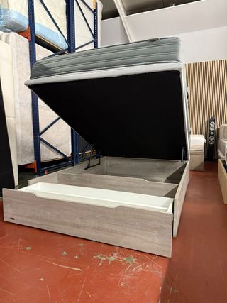 CANAPÉ Y COLCHON FLEX NIMBUS VISCO 150x200