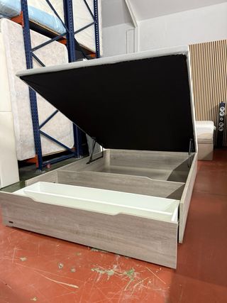 CANAPÉ Y COLCHON FLEX NIMBUS VISCO 150x200