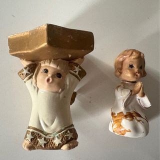 Lotto 2 angioletti vintage