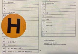 chevrolet Bel Air 57