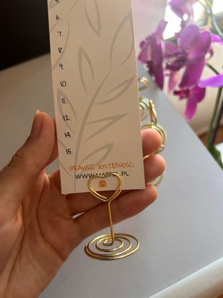 Tarjetero Corazón Dorado