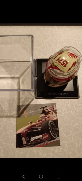 Casco F1 Fernando Alonso Japón 2013