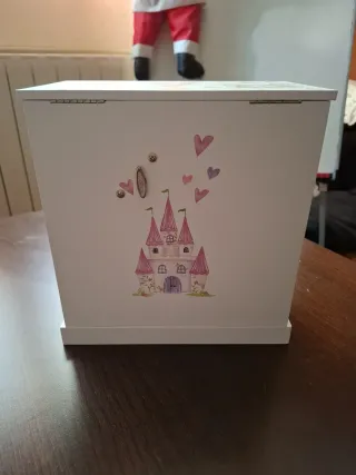 Joyero infantil princesa castillo musical