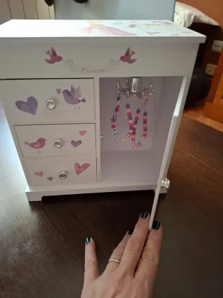 Joyero infantil princesa castillo musical