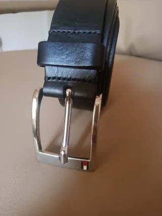 Cinturón Piel Tommy Hilfiger Negro Talla 85