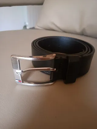 Cinturón Piel Tommy Hilfiger Negro Talla 85