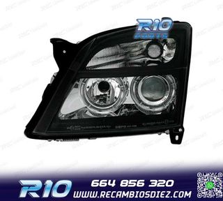FAROS OPEL VECTRA C 02-05 SIGNUM 03-05 OJOS ANGEL FONDO NEGR